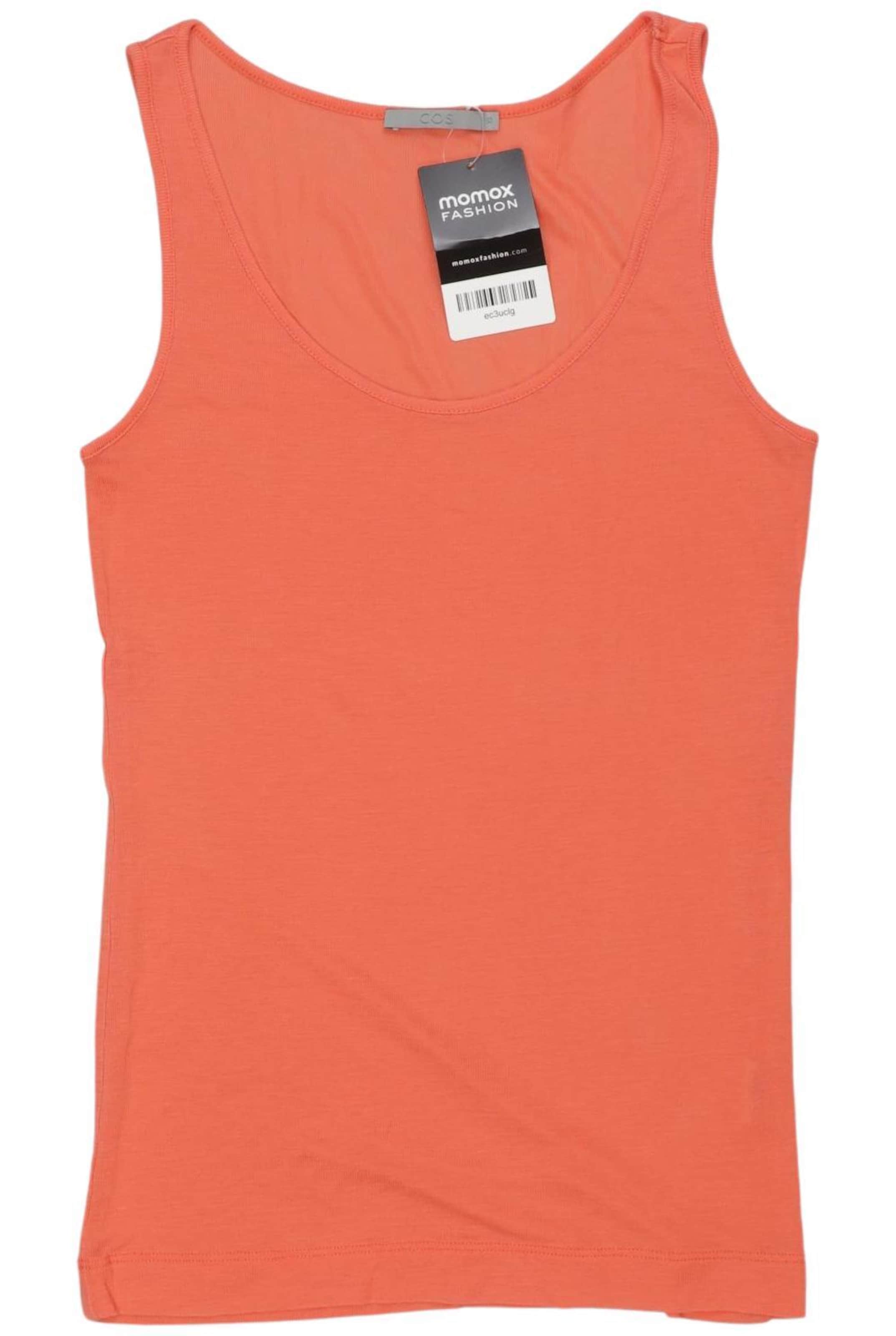 COS Top in XS in orange, Produktansicht