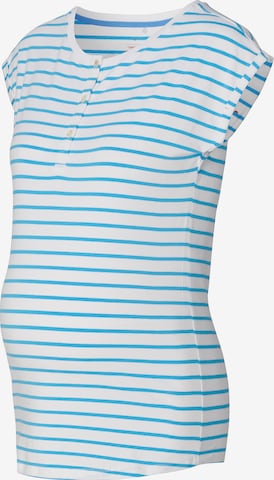 Esprit Maternity Shirt in Blue: front