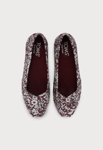 TOMS Балетки в Красный