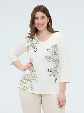 Fiorella Rubino Shirt in Beige