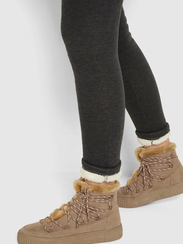 Skinny Leggings bonprix en gris