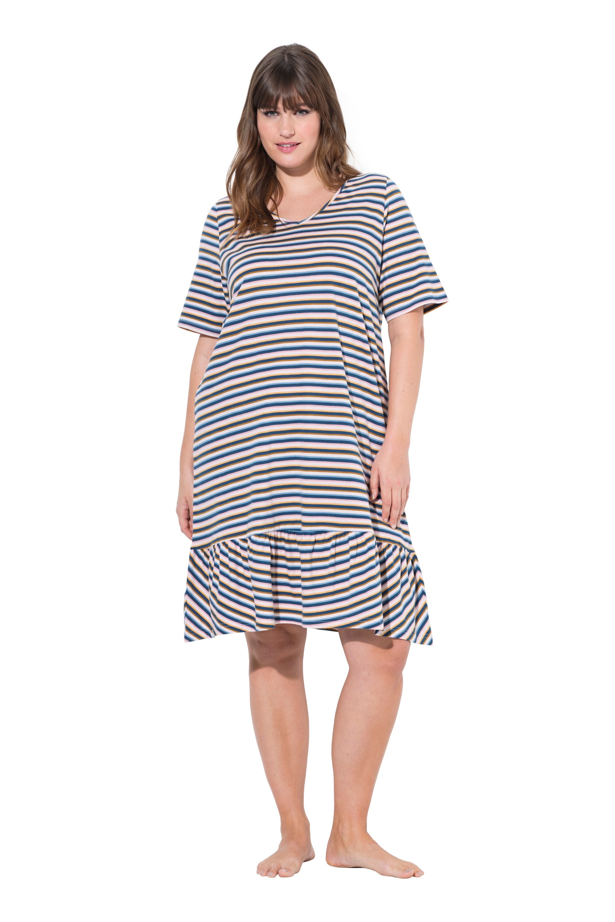 Ulla Popken Kleid in Mischfarben: Vorderseite