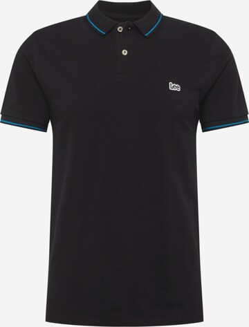 Lee - Camiseta 'PIQUE POLO' en negro: frente