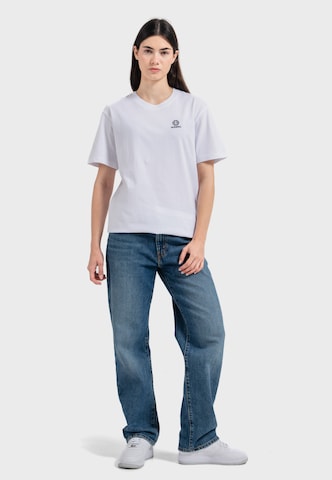 Oldskull T-Shirt 'Basic Oldskull 25' in Weiß