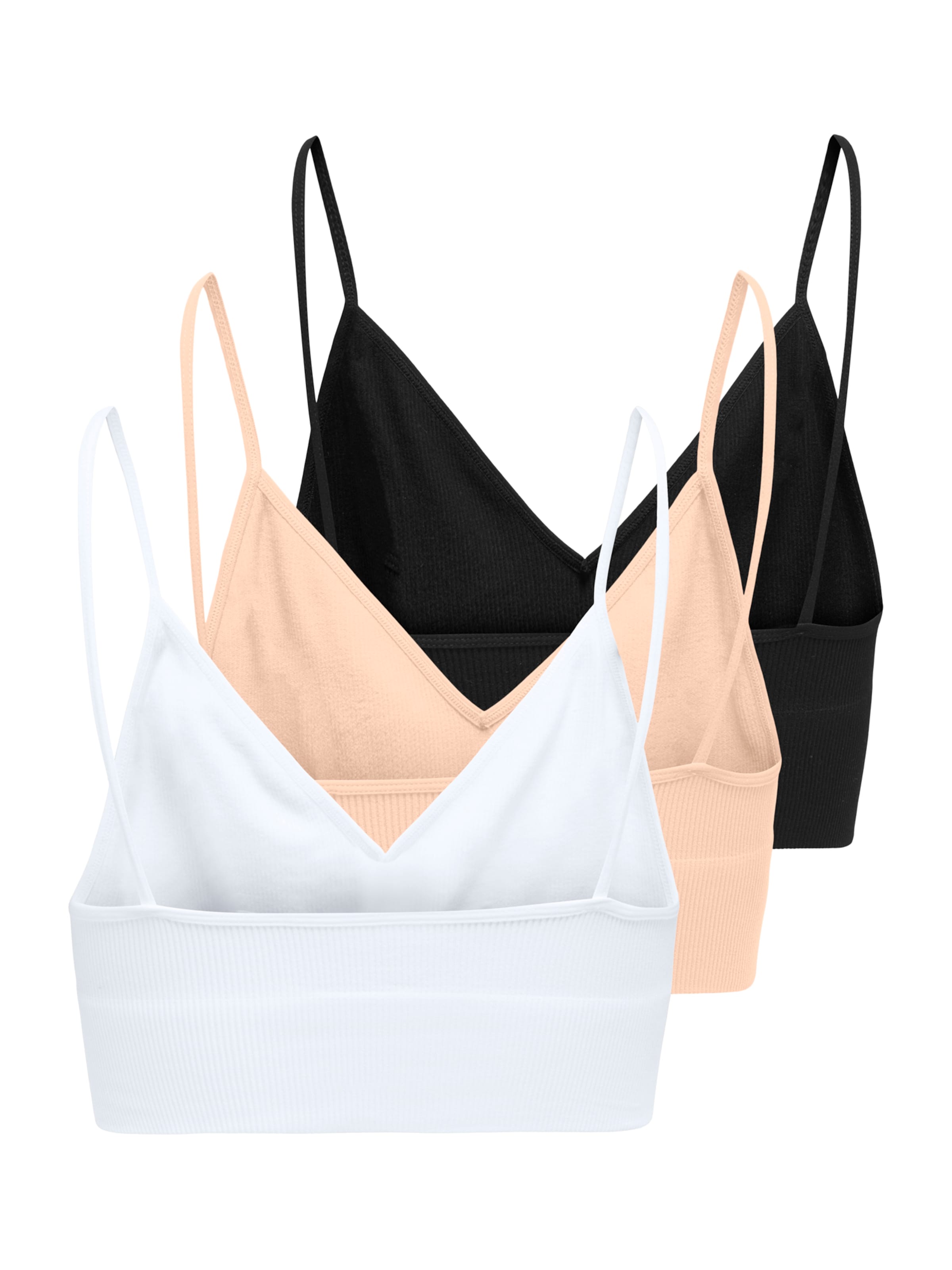 ONLY Бюстье Бюстгальтер 'ONLVICKY' в Бежевый