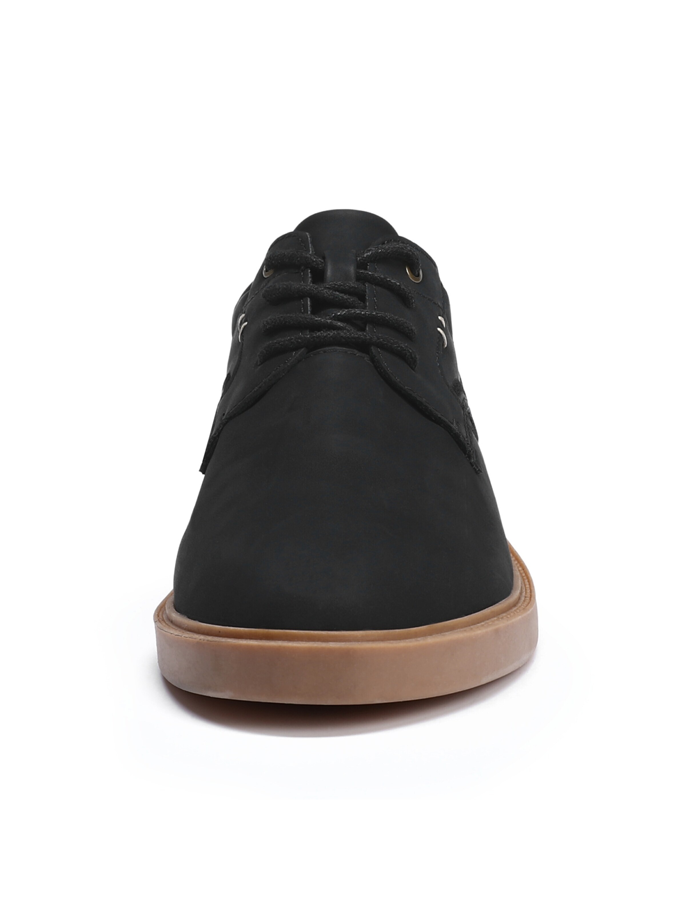 ALLTHEMEN Schnürschuh 'Leicht'‌‌‌‌‌‌‌‌‌‌ in Schwarz