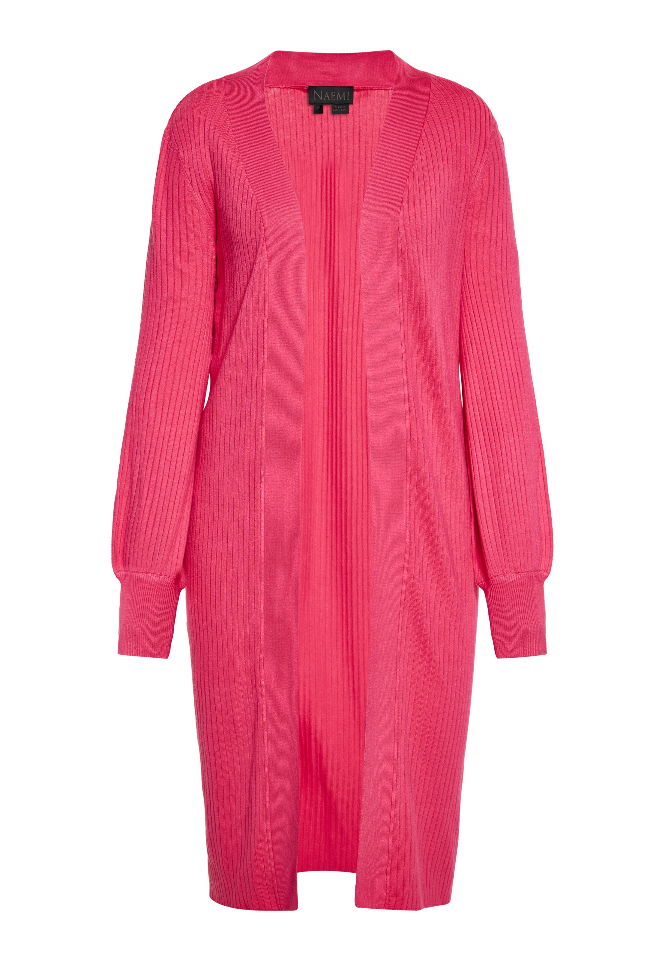 NAEMI Strickjacke in Pink: Vorderseite