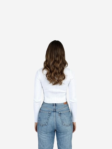 Pullover 'Pullover' di My fashion in bianco