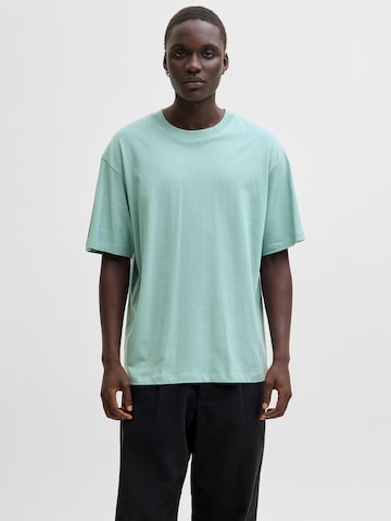 T-Shirt 'JJEBradley' JACK & JONES en bleu : devant