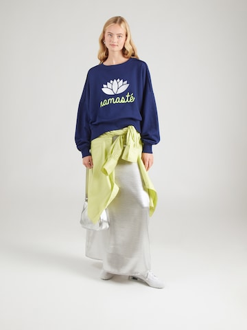 miss goodlife - Sudadera 'Namasté' en azul