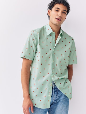 Next Regular fit Ing - zöld