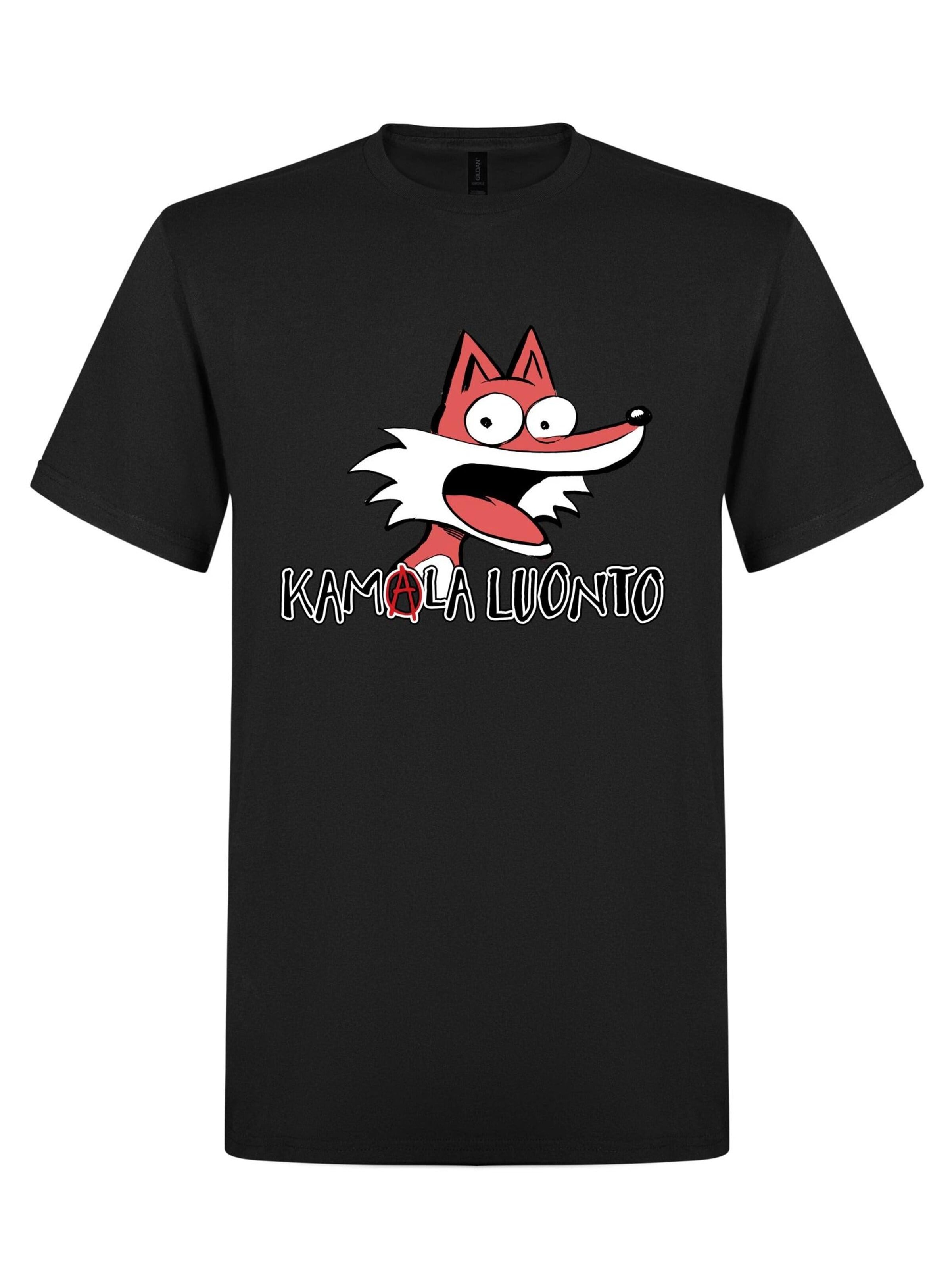 Bad Nature Shirt 'Bad Nature Fox  T-Shirt' in Black: front