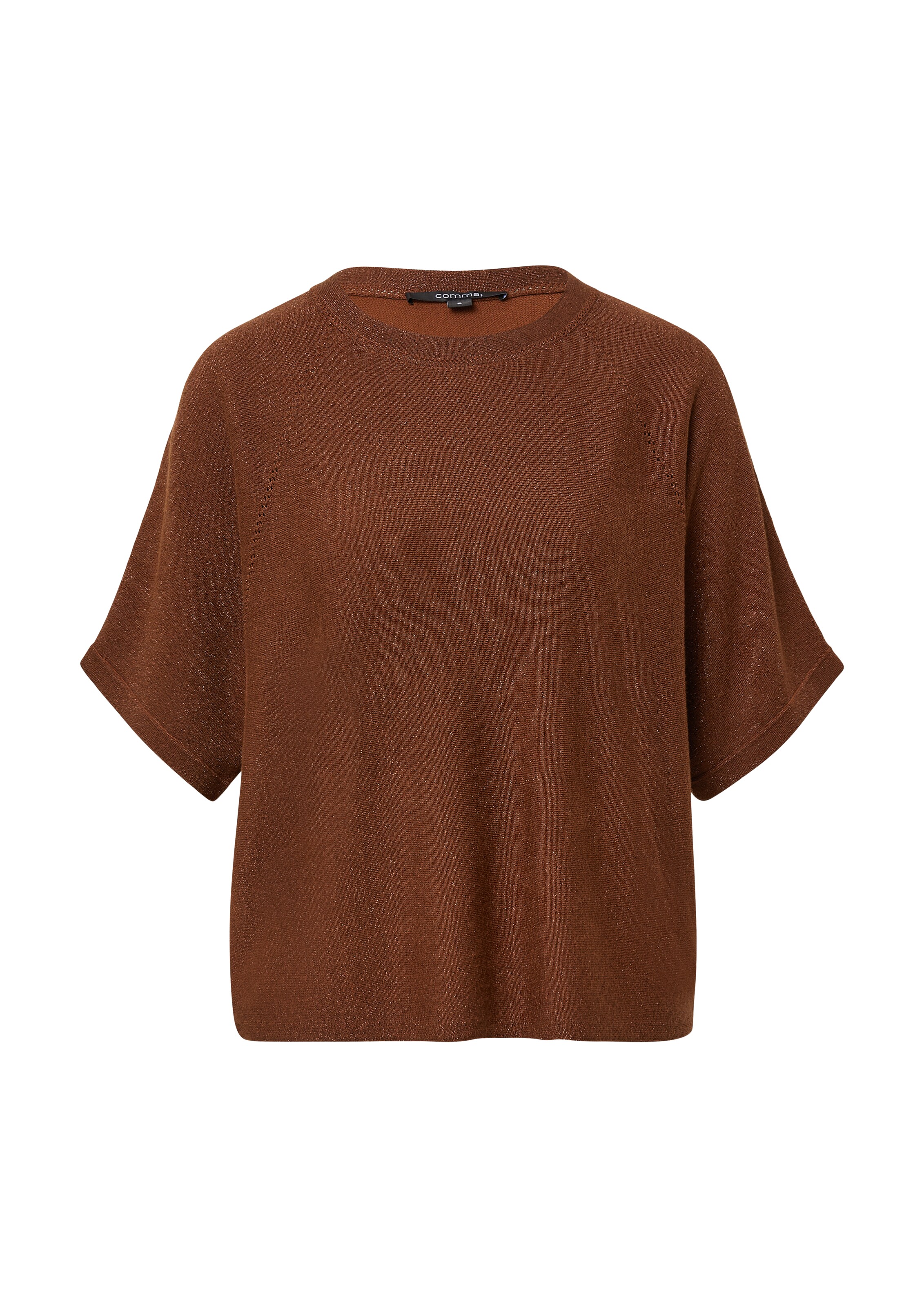 COMMA Pullover in Braun: Vorderseite