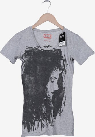 DIESEL Top & Shirt in XS in Grey: front