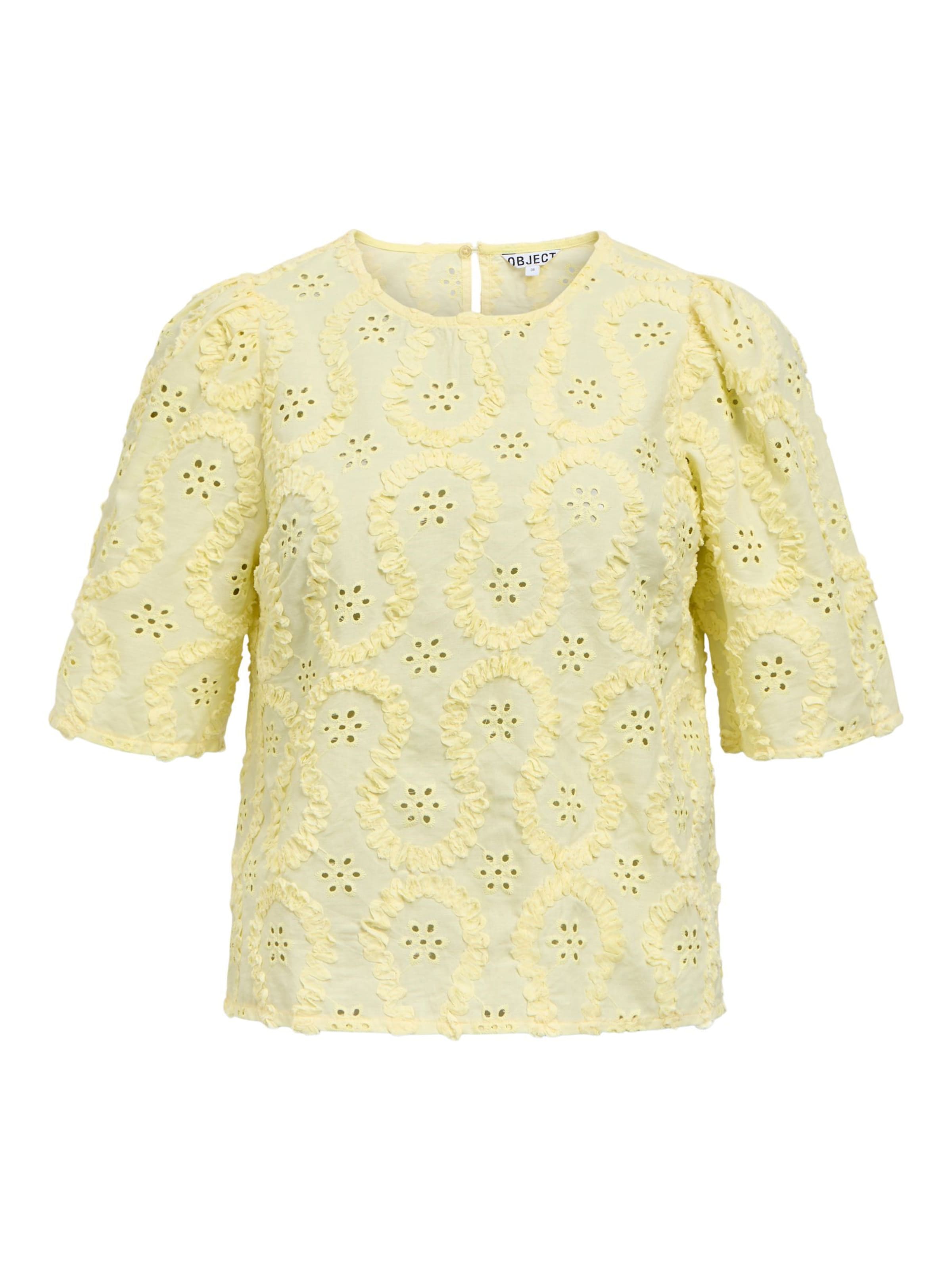 OBJECT Bluse 'OBJLaily' i gul: forside