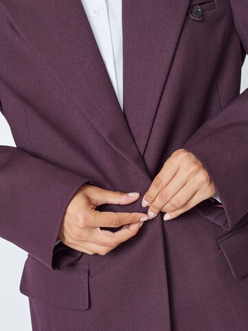 Blazer 'Almira' co'couture en violet