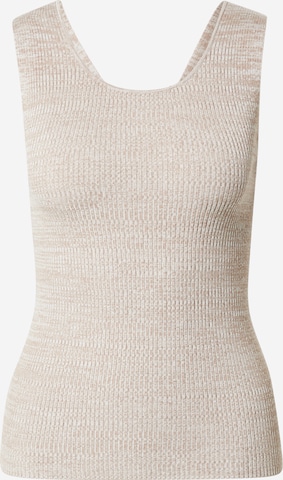 InWear Knitted Top 'Kanza' in Beige: front