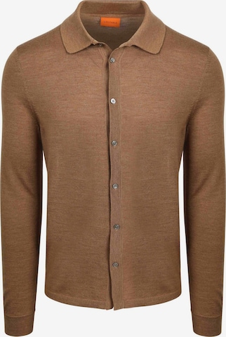 Chemise Suitable en marron : devant