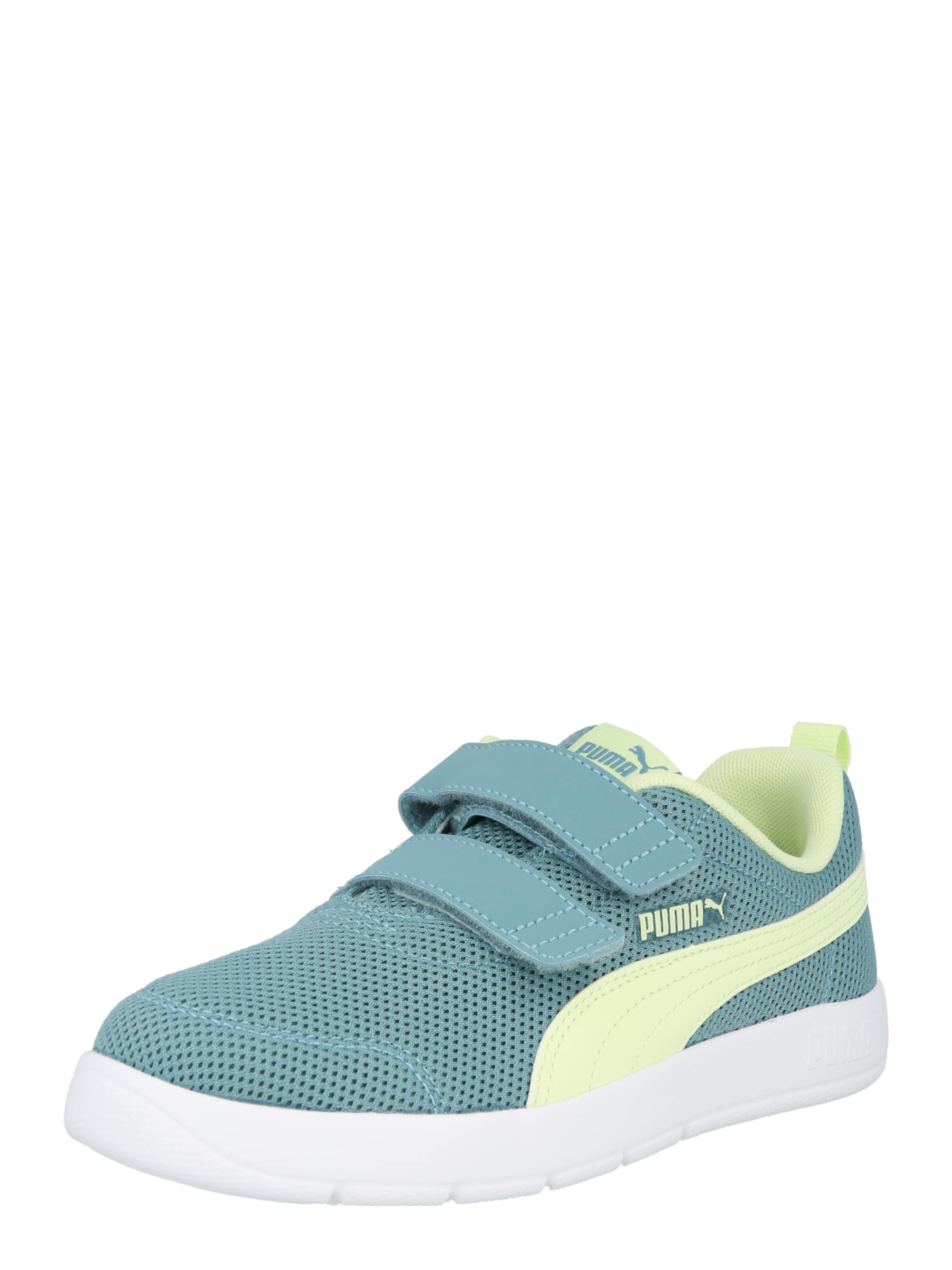 Sneaker 'Courtflex V3 Mesh PS' de la PUMA pe albastru: față