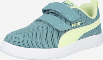 Sneaker 'Courtflex V3 Mesh PS' de la PUMA pe albastru: față