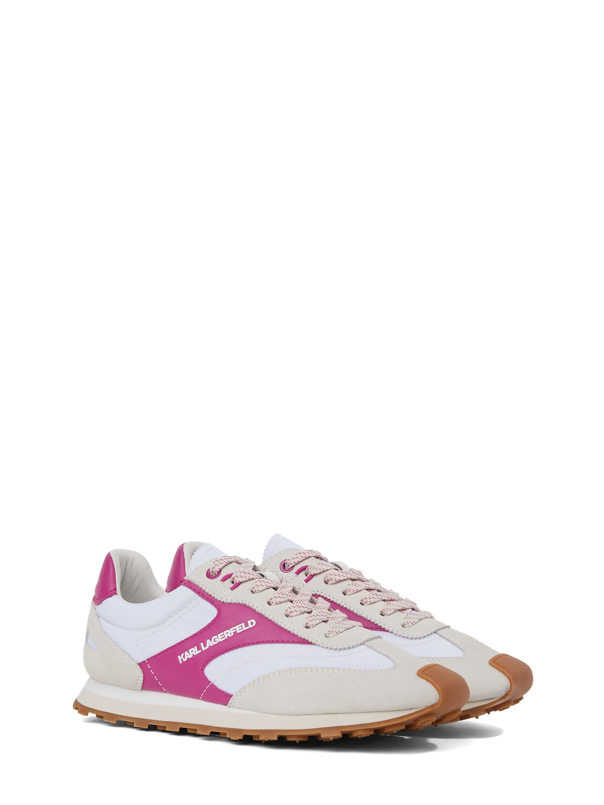 Karl Lagerfeld Σνίκερ χαμηλό 'Sonar' σε λευκό