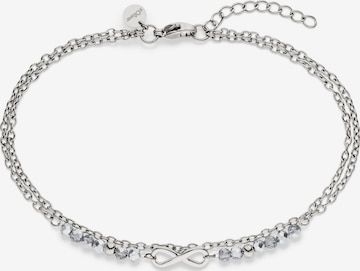 s.Oliver Fußkette 'Infinity' in Silber: Vorderseite