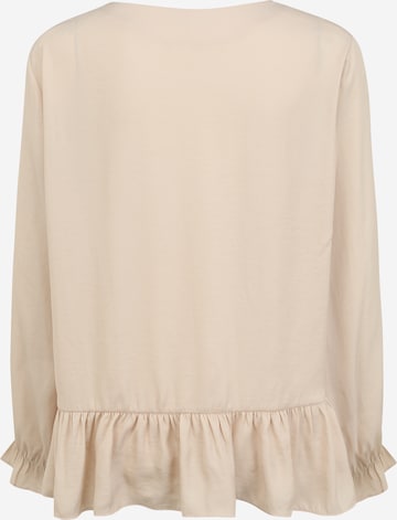 ABOUT YOU Curvy Bluse 'Mandy' in Beige