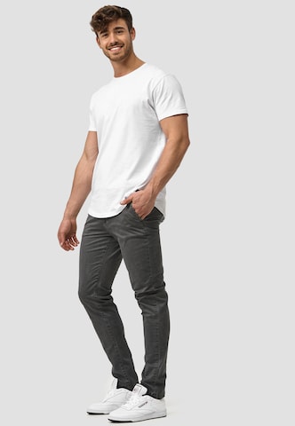 INDICODE JEANS Slimfit Chino in Grijs