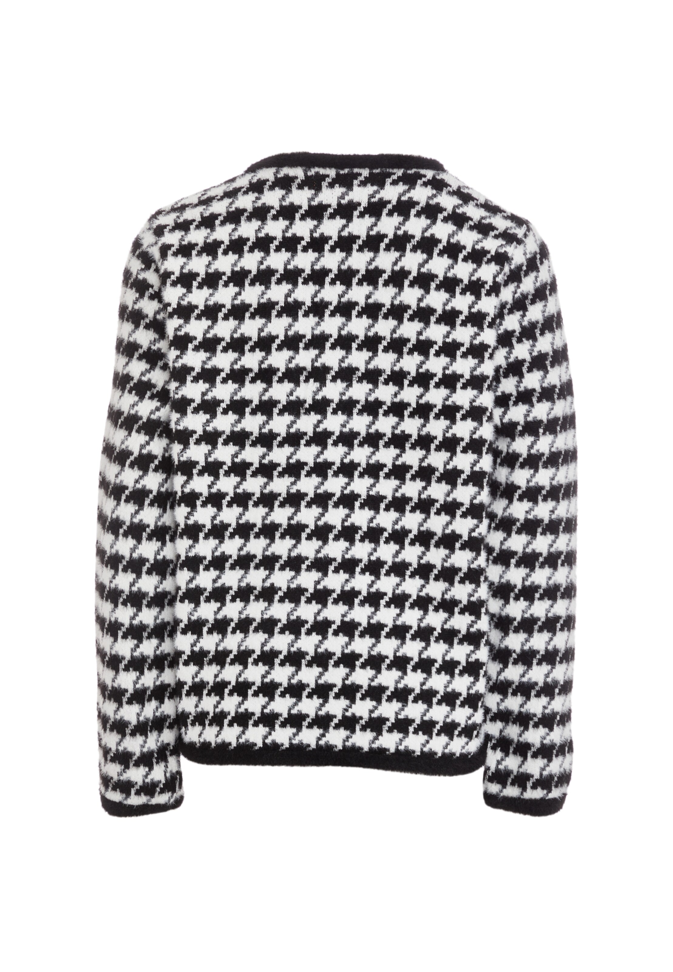 CARNEA Knit cardigan in Black