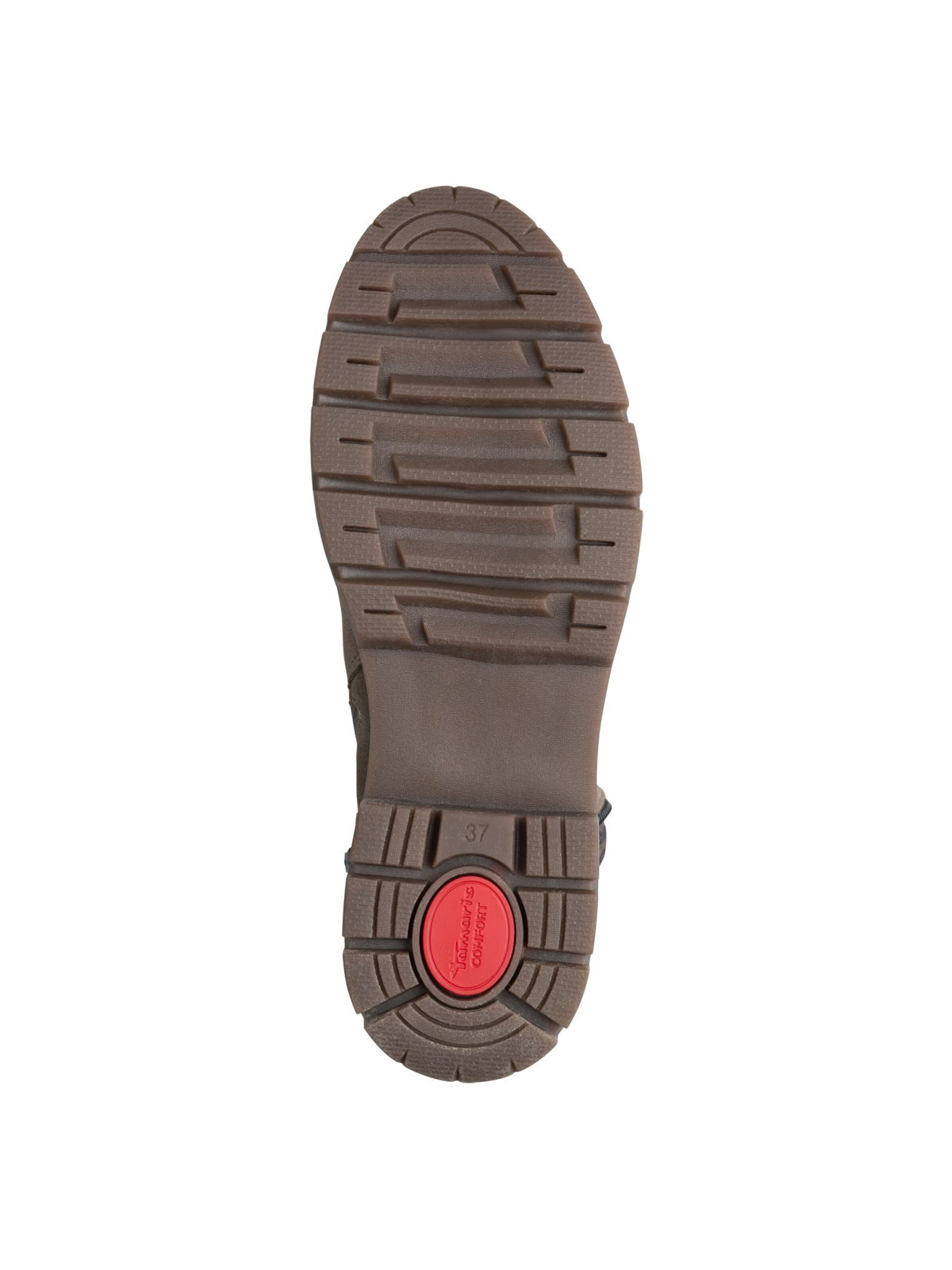 Tamaris Lace-up bootie in Brown