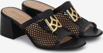 Kazar - Zapatos abiertos en negro