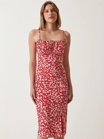 Happiness İstanbul - Vestido 'Midi' em vermelho