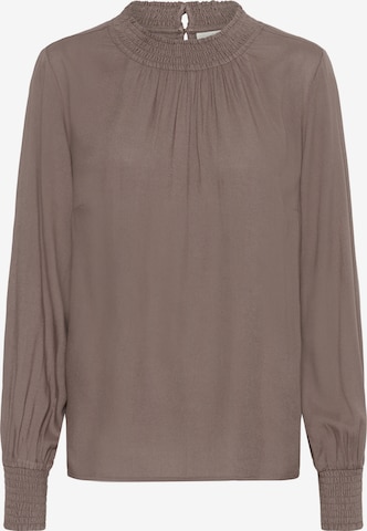 Kaffe Blouse in Beige: voorkant