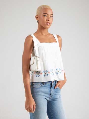 LEVI'S ® Blouse 'MIMI' in Wit: voorkant