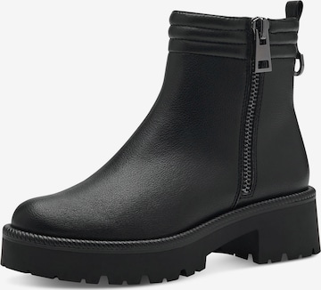 TAMARIS Ankle Boots in Black: front