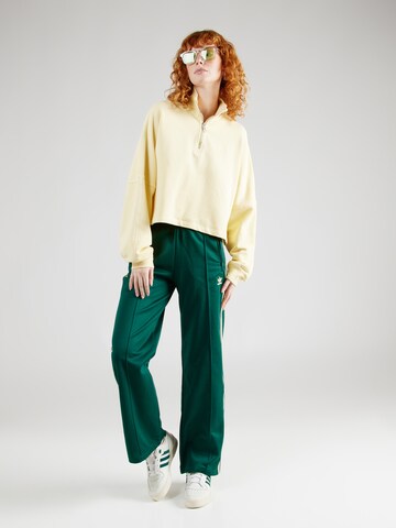 ADIDAS ORIGINALS Sweatshirt 'Essentials+' in Yellow
