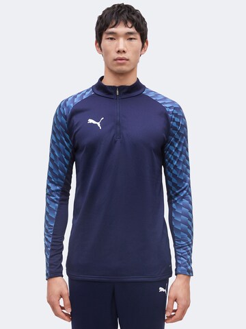 PUMA Funkčné tričko 'Team Liga 26' - Modrá: predná strana