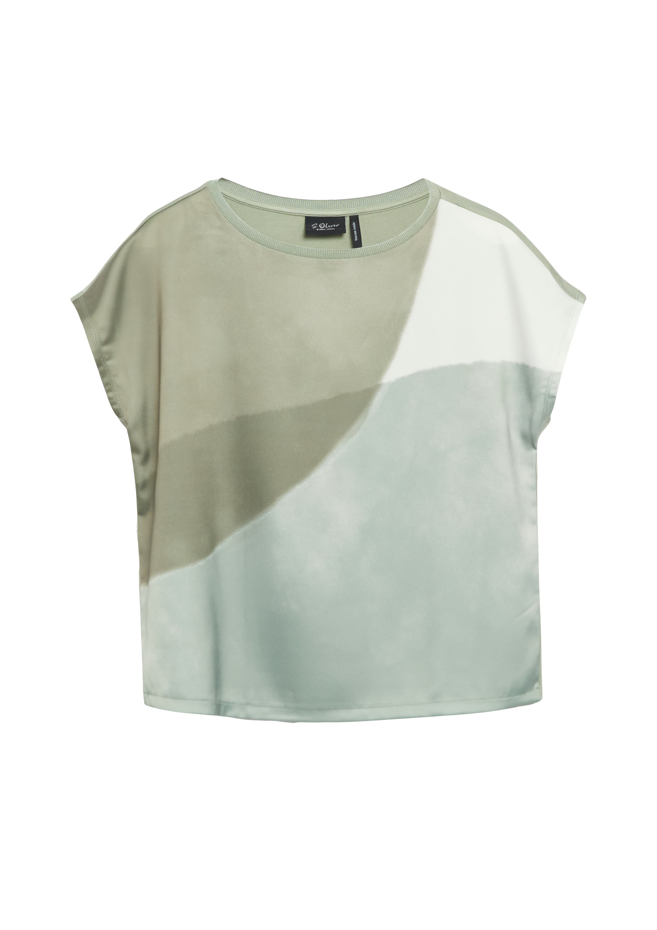 s.Oliver Blouse in Green: front