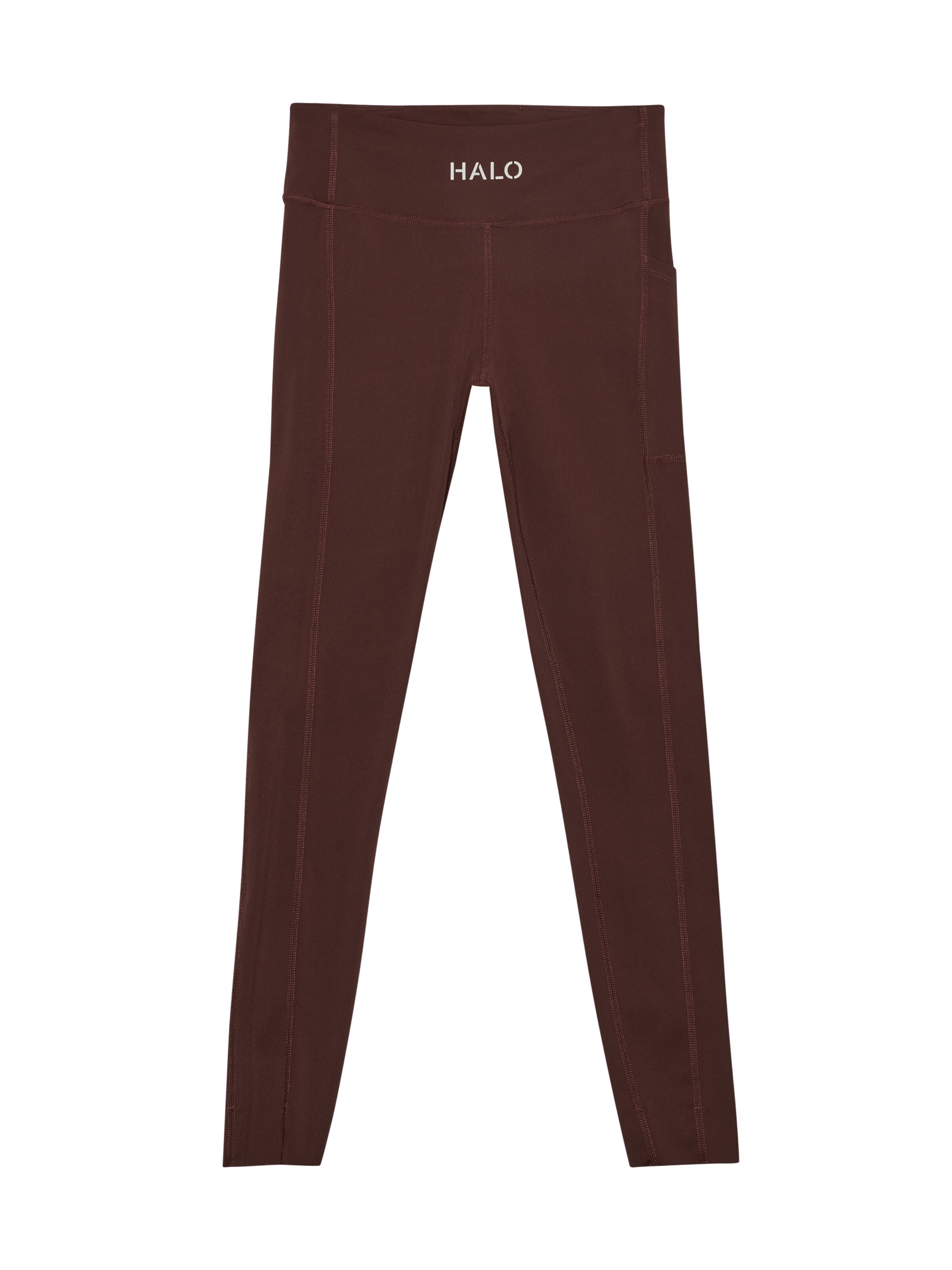HALO Skinny Leggings in Braun: Vorderseite