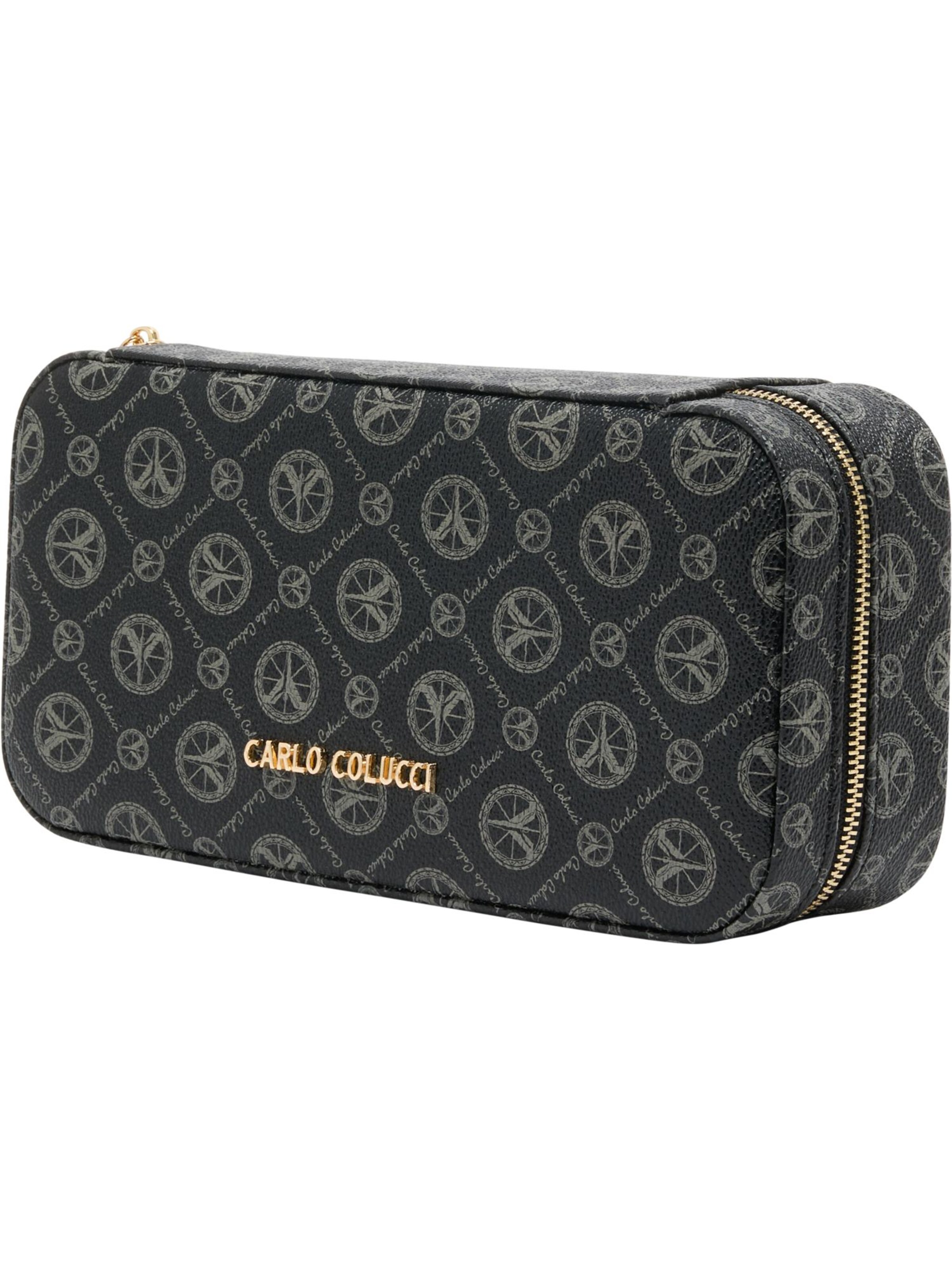 Carlo Colucci Portemonnaie 'DeGiorgi' in Schwarz