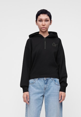Felpa di Calvin Klein Jeans in nero: frontale