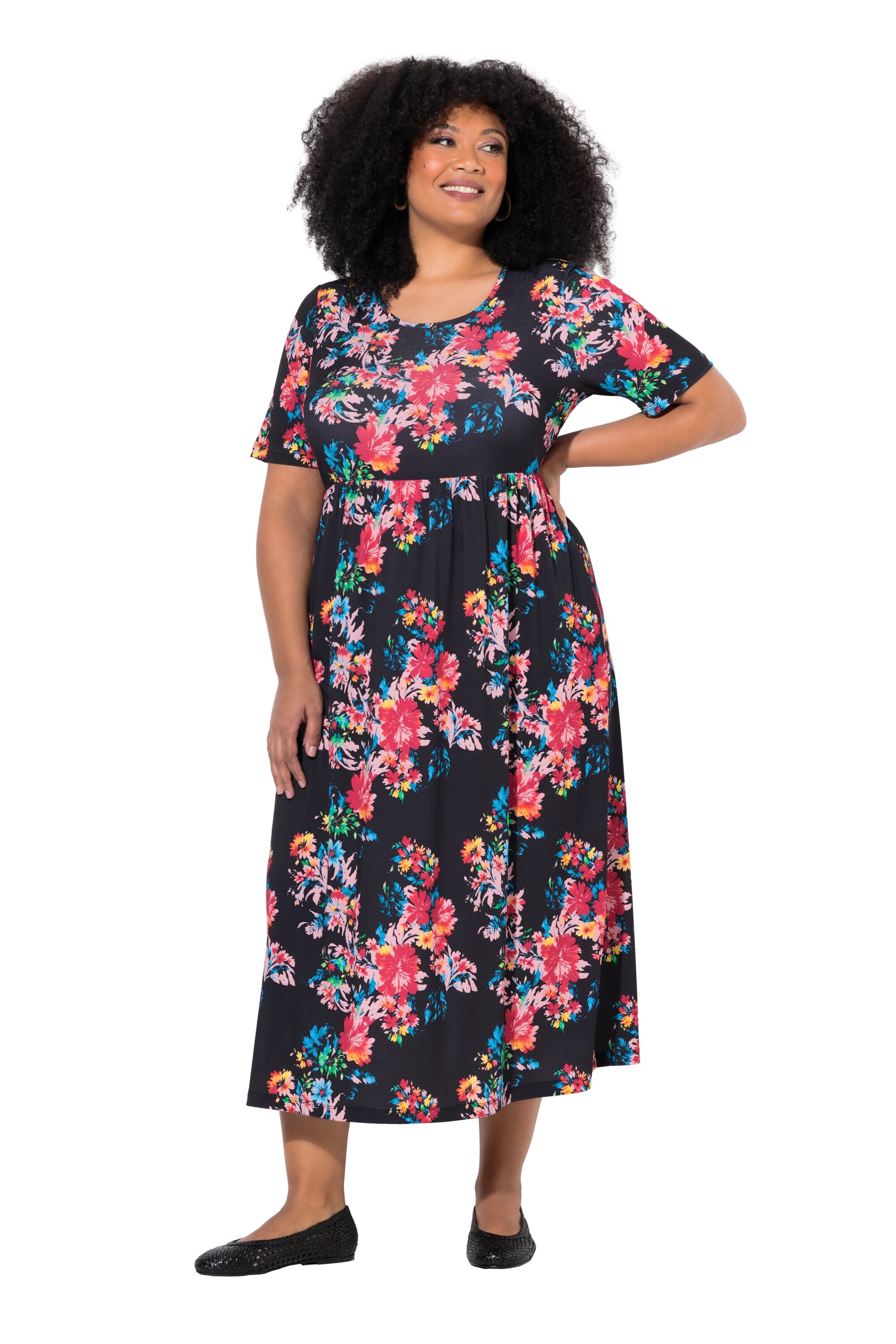 Ulla Popken Kleid in Schwarz