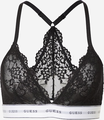 GUESS Triangle Bra 'Belle' in Black: front