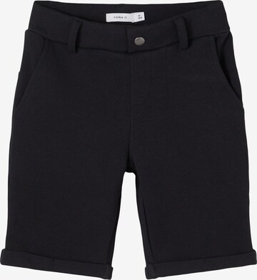 NAME IT - regular Pantalón 'Olson' en negro: frente