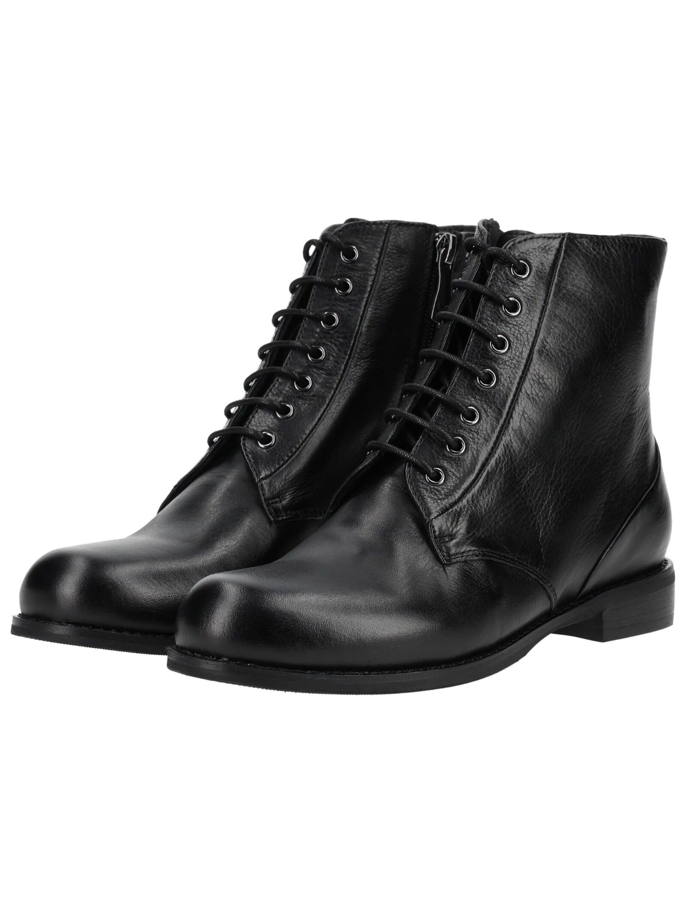 Stivaletto stringato di Everybody in nero