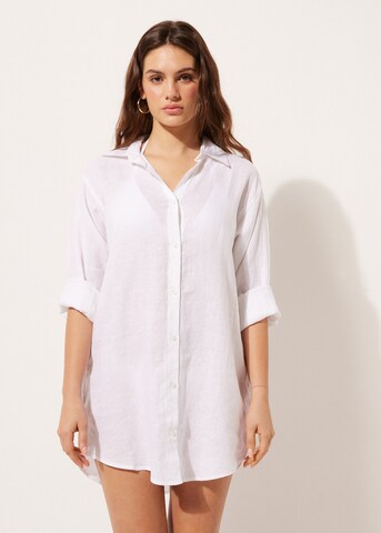 CALZEDONIA Bluse in Weiß: Vorderseite