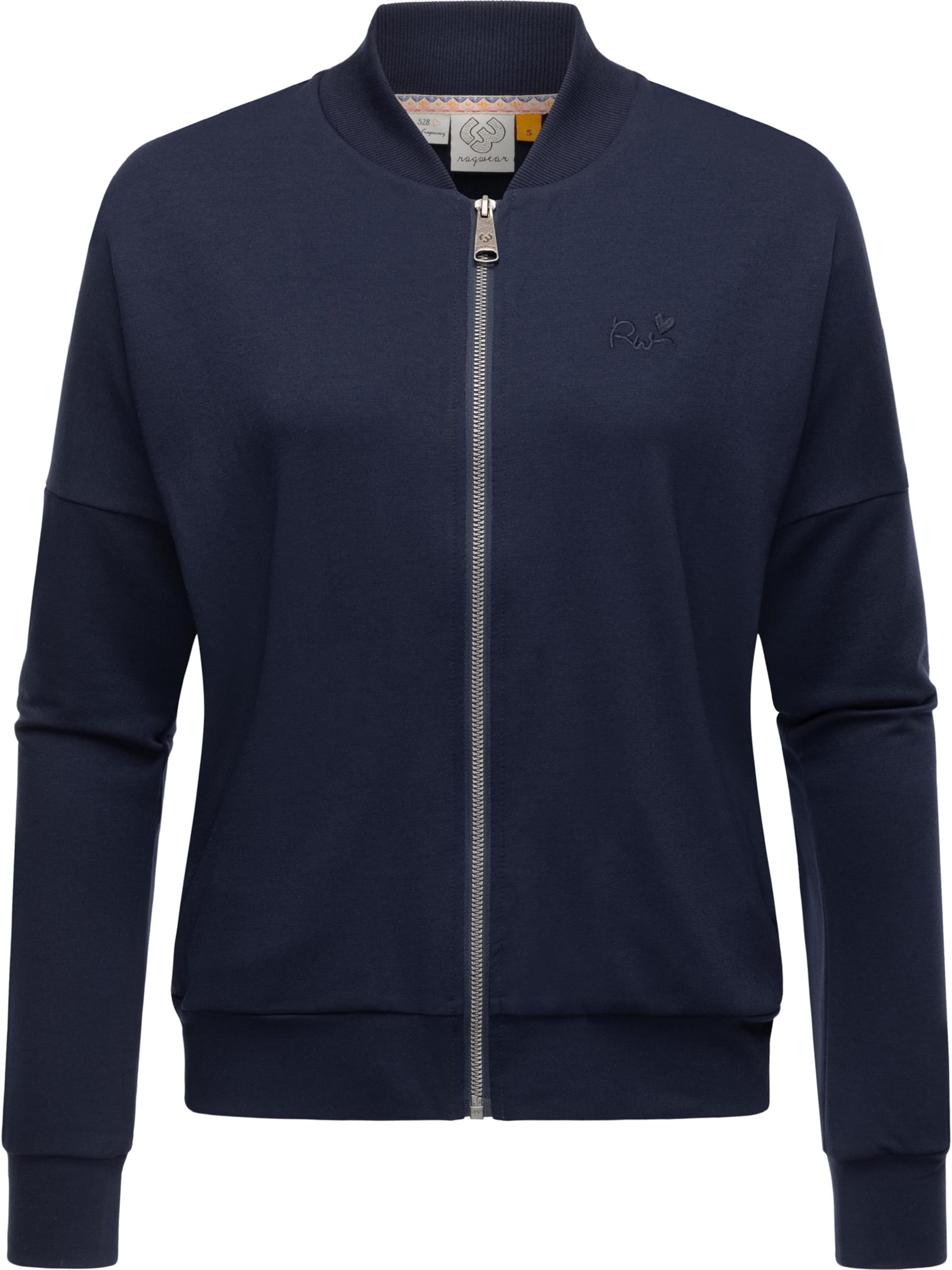 Ragwear Sweat jacket 'Doron' in Blue: front
