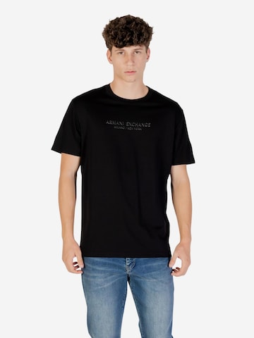 Maglietta 'XM001280 AF10361' di ARMANI EXCHANGE in nero: frontale