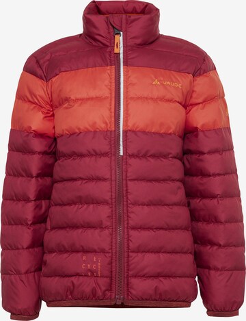 VAUDE Tapered Functionele jas 'Limax' in Oranje: voorkant