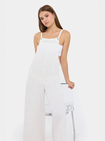 Hiccup Jumpsuit in de kleur Wit, Productweergave